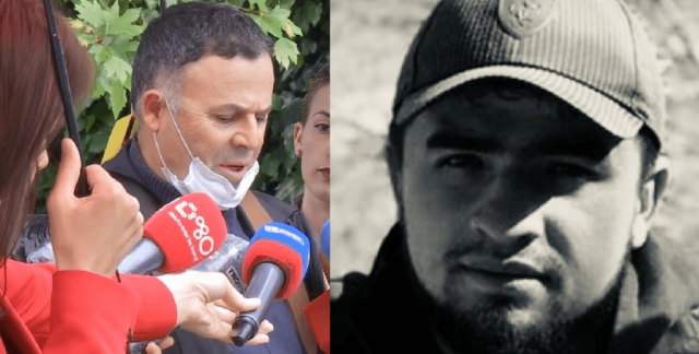 Avokati Asllan Dogjani, i cili mbrojti ne gjykate Zuhkurov