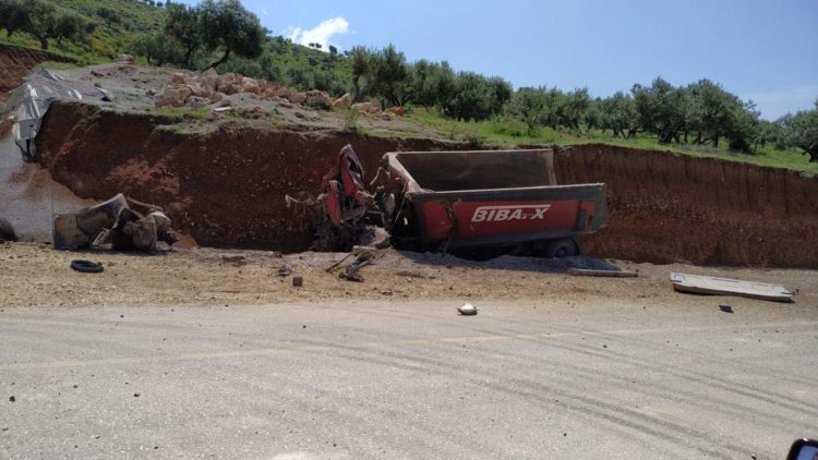 Pamje nga aksidenti në Vlorë