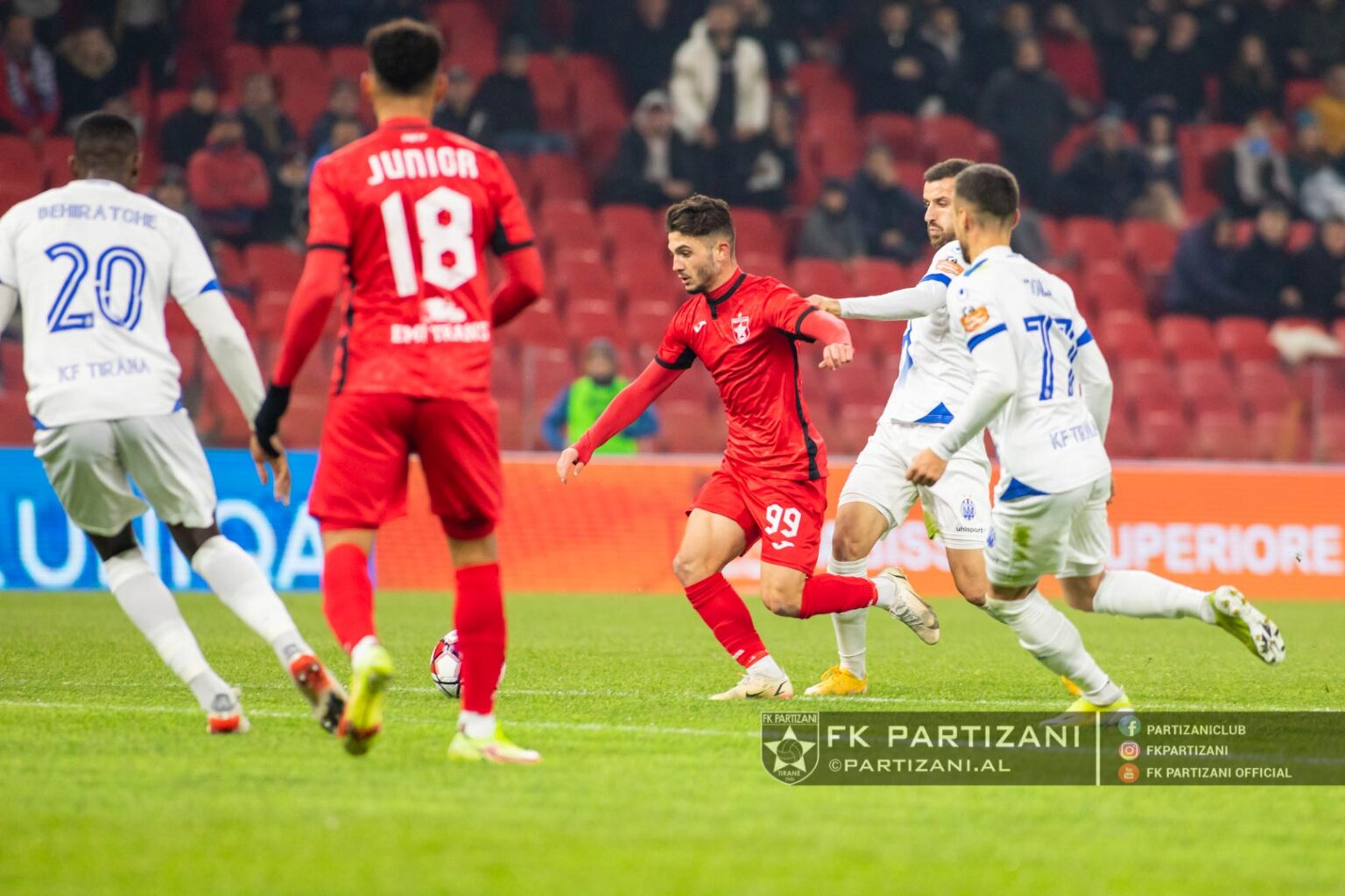 FK Partizani Tirana x KS Dinamo de Tirana » Placar ao vivo