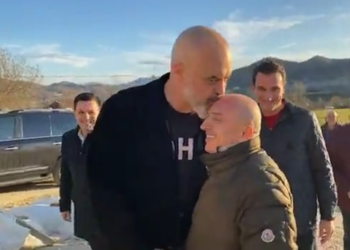 Pëllumb Saliallri dhe kryeministri Edi Rama