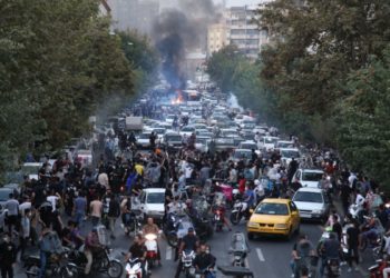 Foto nga protesta në Iran