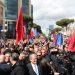 Pamje nga protesta