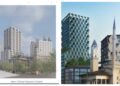 Në foto: Projekti i miratuar në vitin 2018 dhe projekti i ndryshuar i vitit 2024