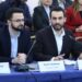 Dy drejtuesit e koalicionit Nisma “Shqipëria Bëhet”, Adriatik Lapaj dhe Endrit Shabani