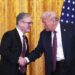 Britain's Prime Minister Keir Starmer, left, and U.S. President Donald Trump shake hands at a joint press conference in the East Room at the White House Thursday, Feb. 27, 2025, in Washington. (Carl Court/Pool Photo via AP) Mass Image Compressor Compressed this image. https://sourceforge.net/projects/icompress/ with Quality:80