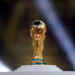 FIFA World Cup, WM, Weltmeisterschaft, Fussball Trophy file photo File photo dated 18-12-2022 of the FIFA World Cup Trophy. A prospective Saudi Arabia World Cup is taking football back to a dark time , according to Human Rights Watch. Issue date: Thursday November 2, 2023. FILE PHOTO Use subject to restrictions. Editorial use only, no commercial use without prior consent from rights holder. PUBLICATIONxNOTxINxUKxIRL Copyright: xMikexEgertonx 74417410