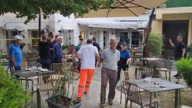 Pamje nga vendi i ngjarjes