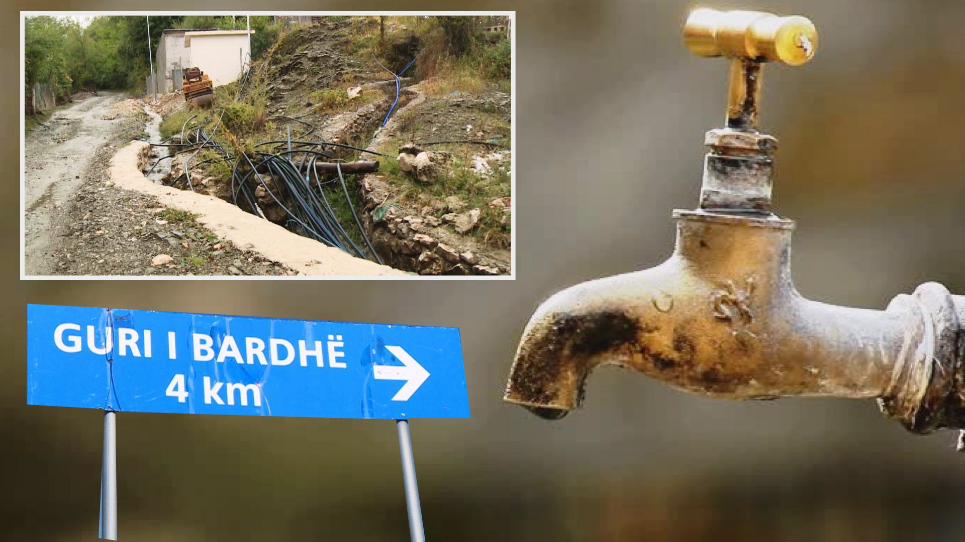 219 milionë lekë  në erë   Banorët e Gurit të Bardhë pa ujë edhe pas investimit të ri