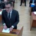 Në foto: Erion Veliaj në seancën në Gjykatën Kushtetuese
