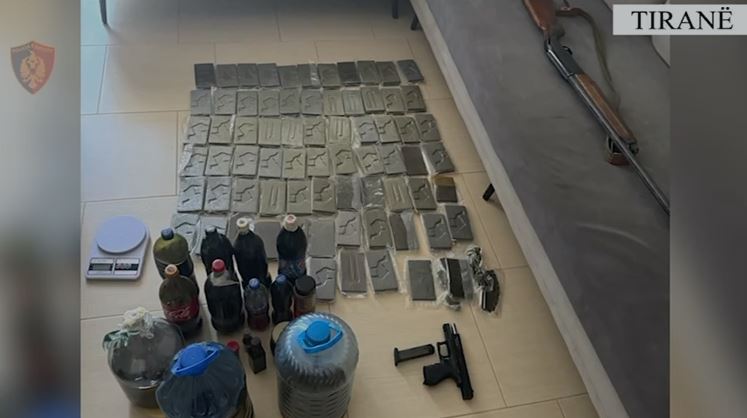 EMRAT  Detaje nga operacioni antidrogë në Tiranë  25 në pranga 13 në kërkim  çfarë u sekuestrua