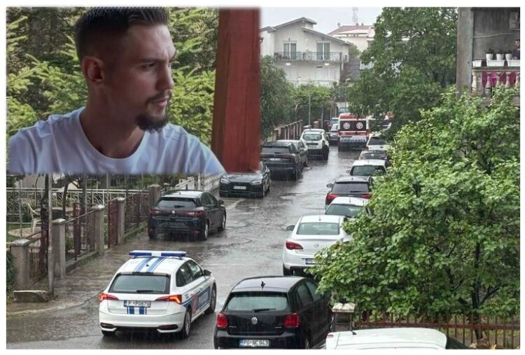 Në foto: Autori i dyshuar dhe vendi ku ndodhi ngjarja