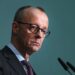 BERLIN, GERMANY - MARCH 03: German designated chancellor and leader of the German Christian Democrats (CDU) Friedrich Merz speaks to the media the day after the Hamburg city-state election on March 03, 2025 in Berlin, Germany. Merz is under pressure to negotiate the formation of the next federal government coalition quickly in order to help strengthen Europe's position over defence and its relationship to the USA. (Photo by Sean Gallup/Getty Images)